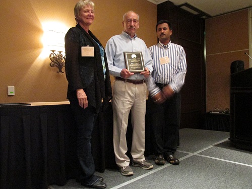 John Capinera receives the 2014 FES Lifetime Achievement Award 
